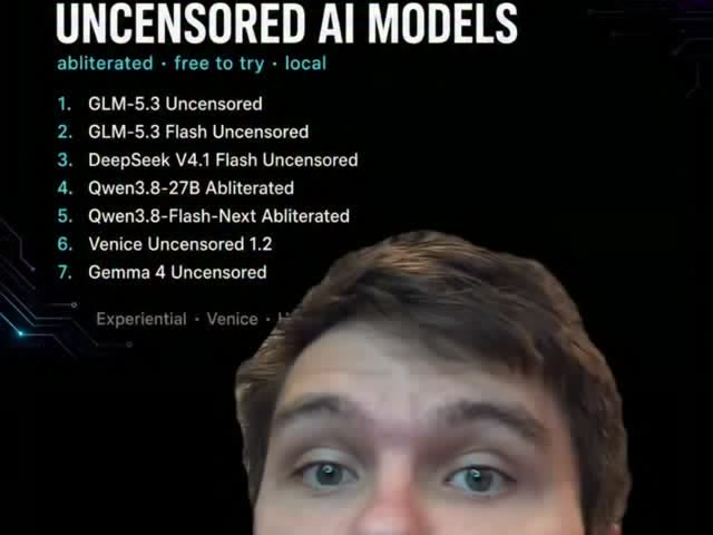7 uncensored AI-моделей для локального запуска